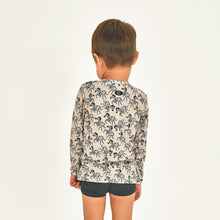 Load image into Gallery viewer, Model Back: Uv Line T-Shirt Longsleeve Baby Zebra Upf50+

