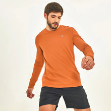 Load image into Gallery viewer, Image 04: Uv Line T-Shirt Pour Homme Longsleeve Sport Fit Caramelo
