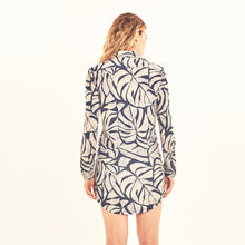 Load image into Gallery viewer, Model Back: Uv Line Chemise Shirtdress Costela Aco Off White Upf50+
