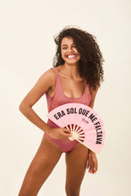 Load image into Gallery viewer, Image 05: Uv Line Une Pièce Swimsuit Shine Malva
