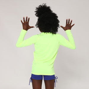 Camiseta Uvlight Amarello Fluor SPF50+