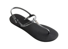 Load image into Gallery viewer, Havaianas Freedom Crystal Black/Graphite

