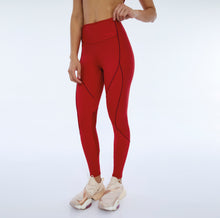 Load image into Gallery viewer, Hyper Recortes Atlanta Vermelho High Red Leggings
