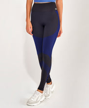 Load image into Gallery viewer, Sem Costura Emana Bicolor Preto Leggings
