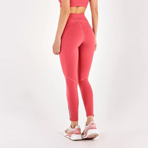 Barra Coral Supplex Ziper Leggings