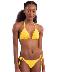 Malibu-Yellow Tri-Inv Cheeky-Tie Set