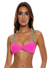 Load image into Gallery viewer, Strappy Top Oasis Babe Multi Green
