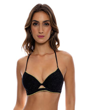 Load image into Gallery viewer, Top Underwire Stardust Black
