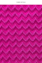Load image into Gallery viewer, Wavy Ruched Capri Fuchsia
